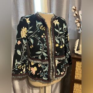 LOFT Floral Jacket